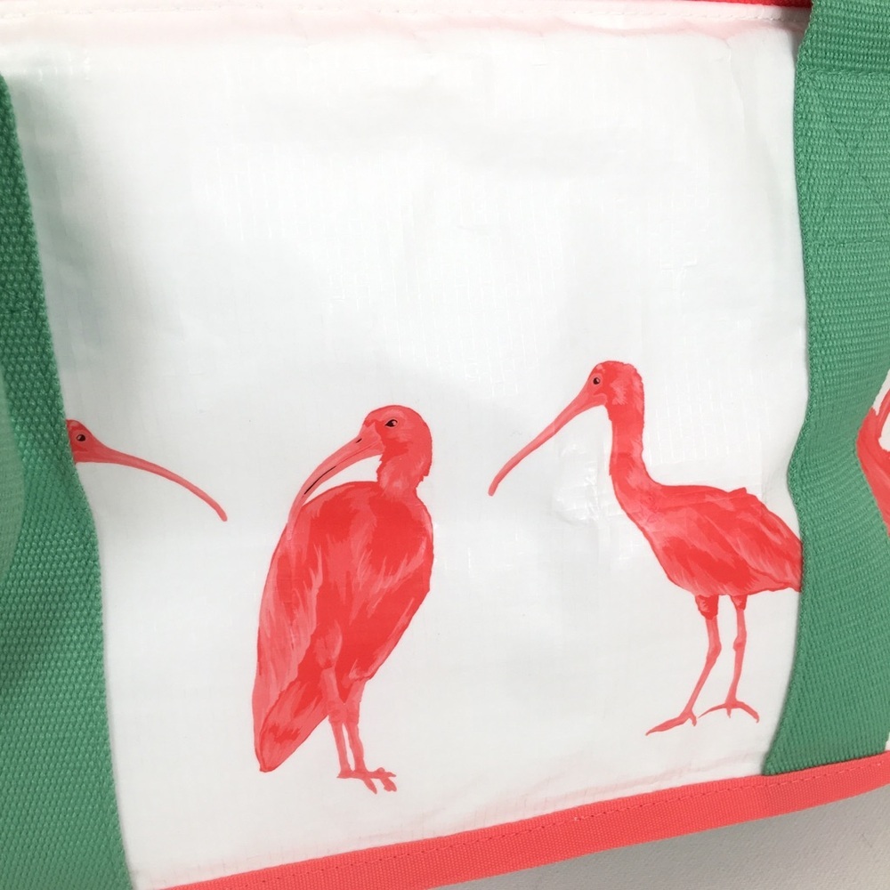 Ikea Flamingo Cooler Tote Bag NEW Sommarliv Tropical Pink White Green - Picture 12 of 13